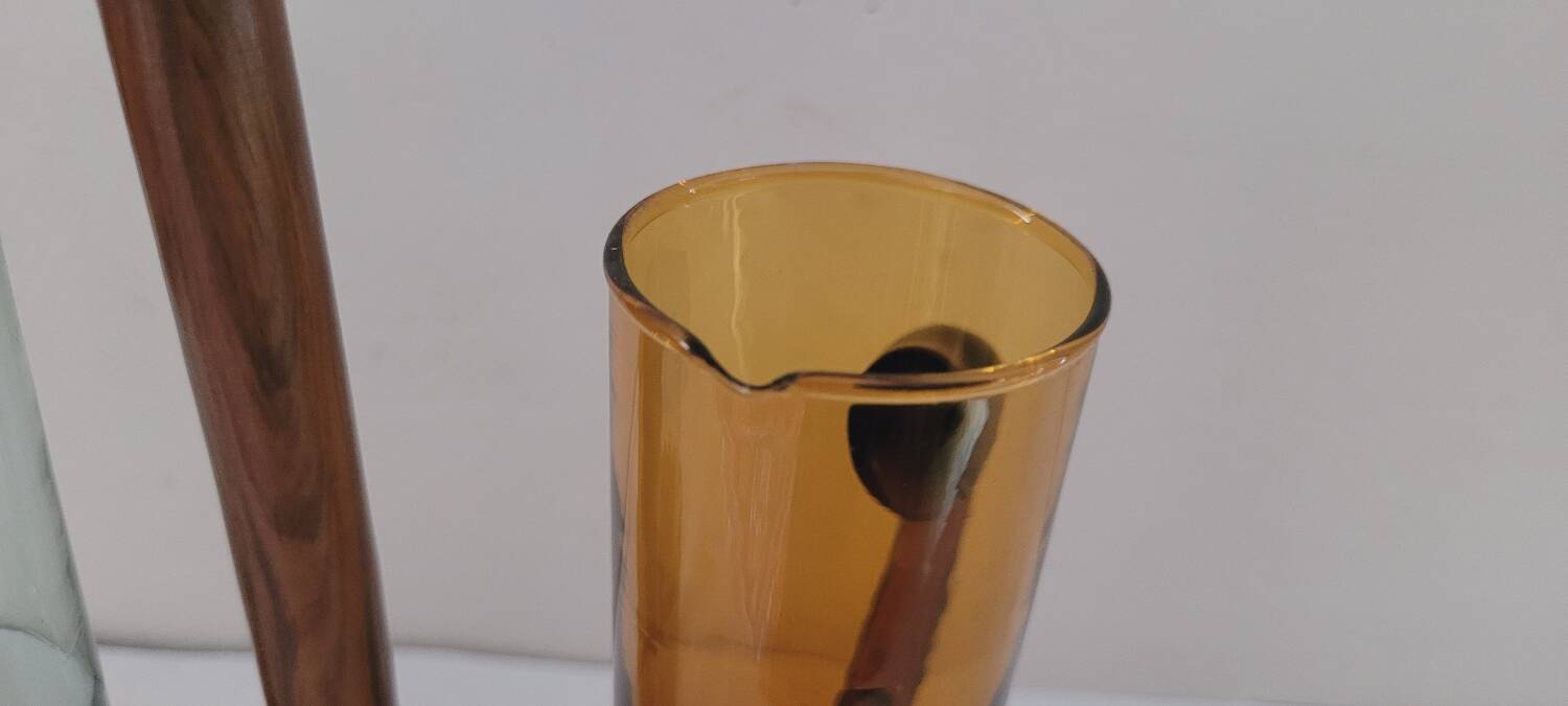60's salt pepper oil and vinegar set