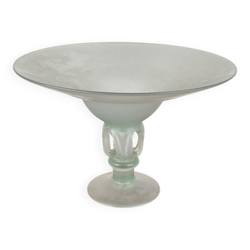 Bol en verre vintage Art déco