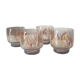 Set of 4 glasses "Tivoli" 70s glass of Arques Luminarc