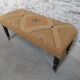 Pouf vintage 1950's