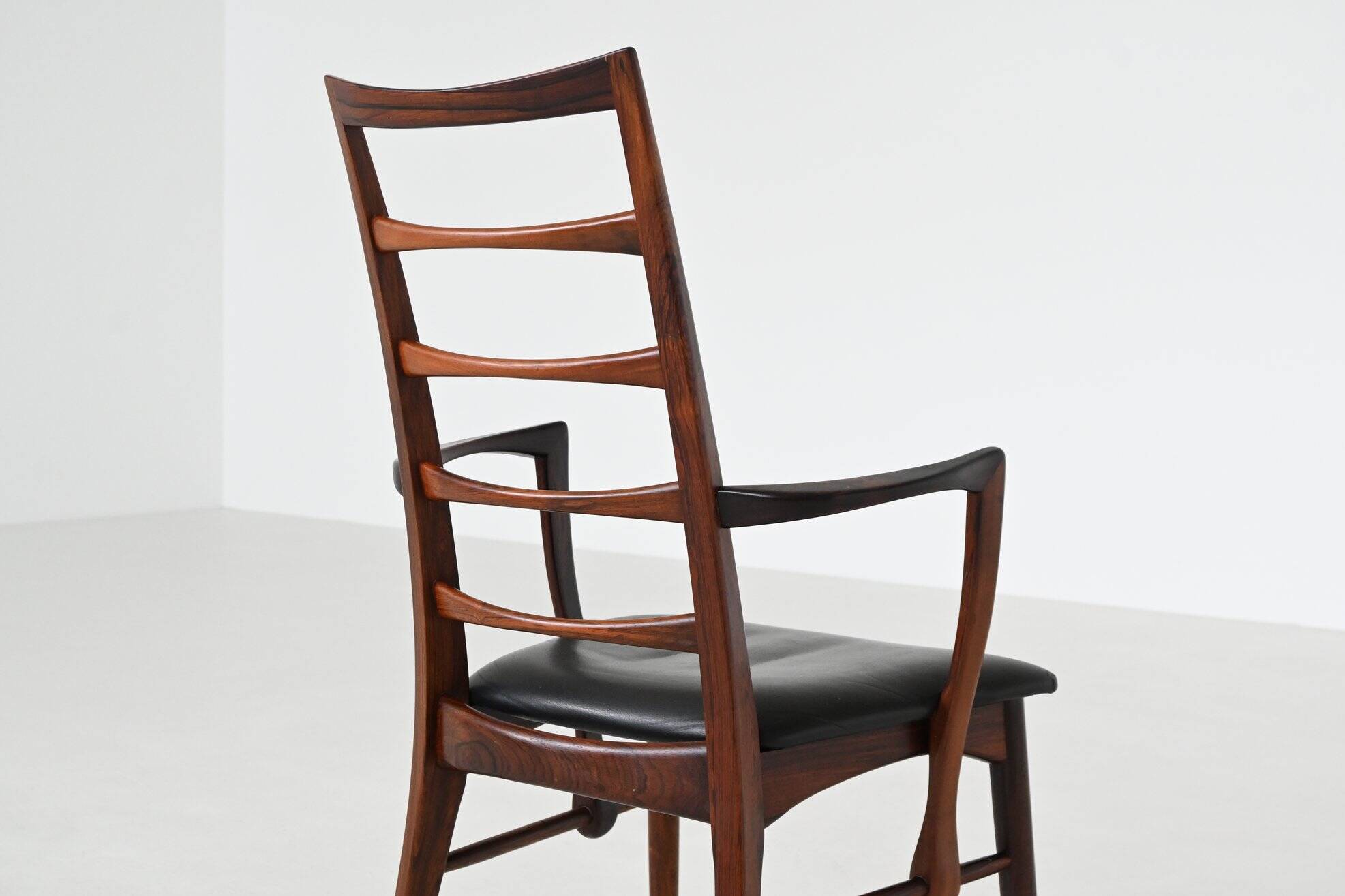 Niels Koefoed Model 'Lis' armchair in rosewood Denmark 1960
