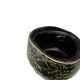 Iza sugar bowl, black porcelain, Chodzież, Poland, 1970s.