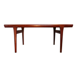 Scandinavian extendable rectangular table IB Kofod Larsen