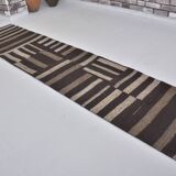 Vintage Anatolian Wool Kilim Runner sku 3958