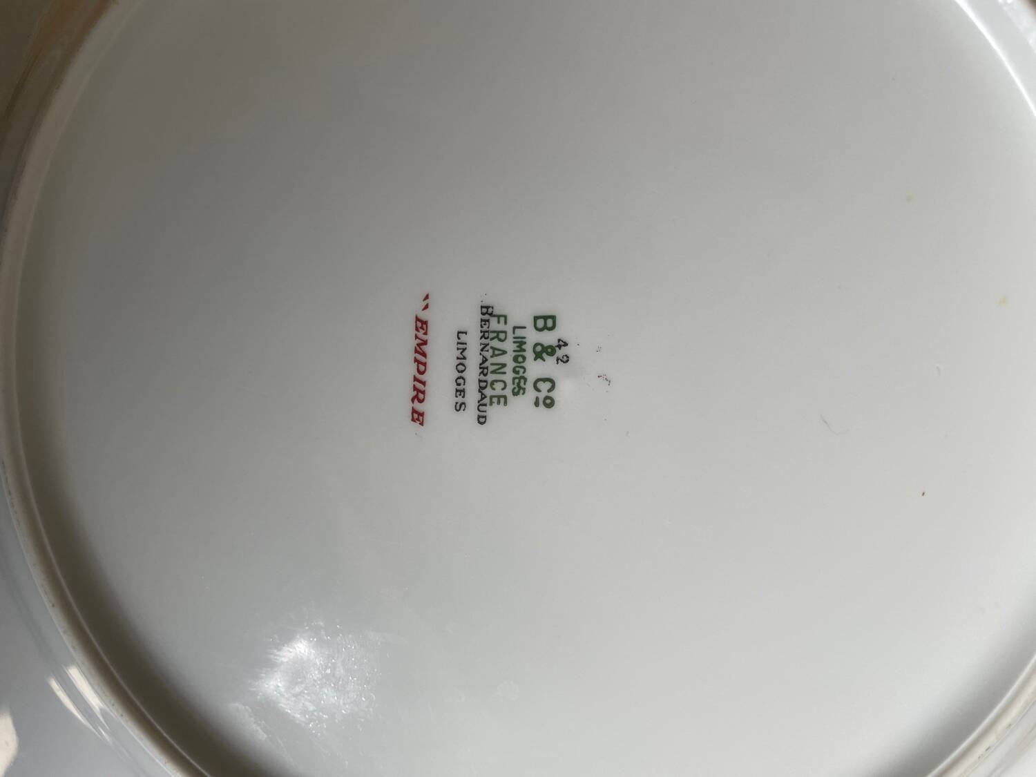 Service en porcelaine Bernardaud