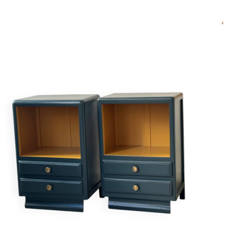 Paire de chevet années 50