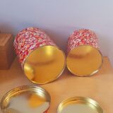 Strawberry round nesting boxes 60s