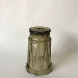 Small smoked glass vase from the 70s
