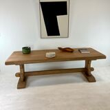 Monastery table 250 cm in solid elm