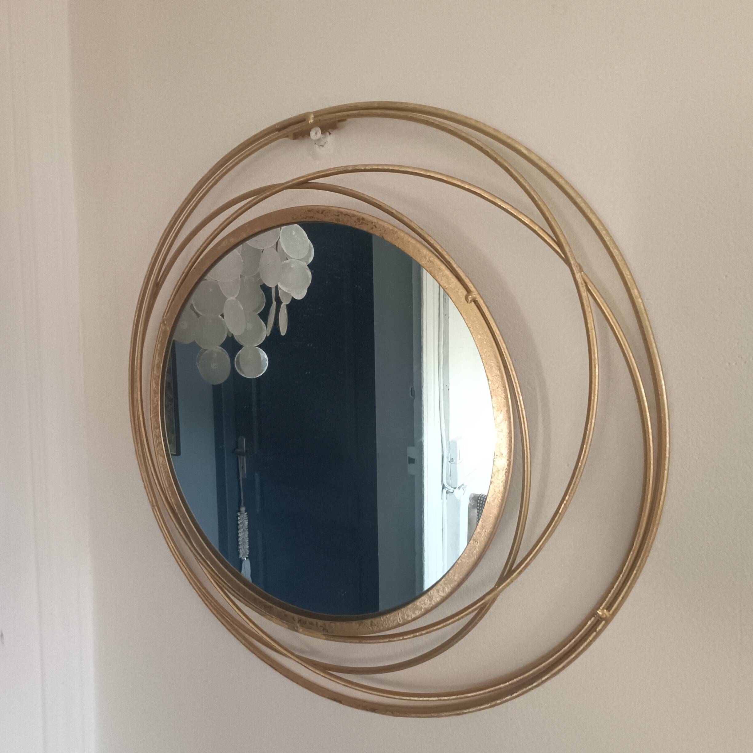 Vintage framed mirror