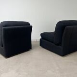 2 Ligne Roset armchairs from the 1970s.