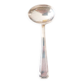 Silver-plated cream spoon