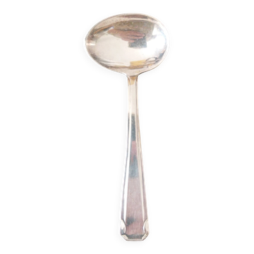Silver-plated cream spoon