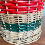Rattan lamp base