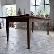 Farm table pitch pine 2 x 1 m from the 1950s