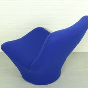 Rare F596 Lounge Chair bij Pierre Paulin for Artifort, 1967
