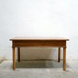 Table à manger de ferme, vintage en bois