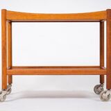 Mid-Century Bar Cart by Hans J. Wegner for Andreas Tuck, Denmark, 1950s