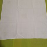Set of old white towels