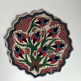 Flowery turkish trivet table mat