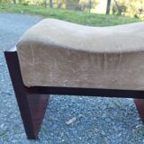 Old dressing table stool pouffe
