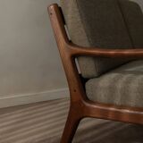 Vintage Senator Two-Seater Sofa by Ole Wanscher for Cado Danish Teak 1960s