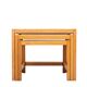Solid Pine nesting tables Design Kurt Østervig 1960s Denmark