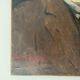 Portrait huile sur toile