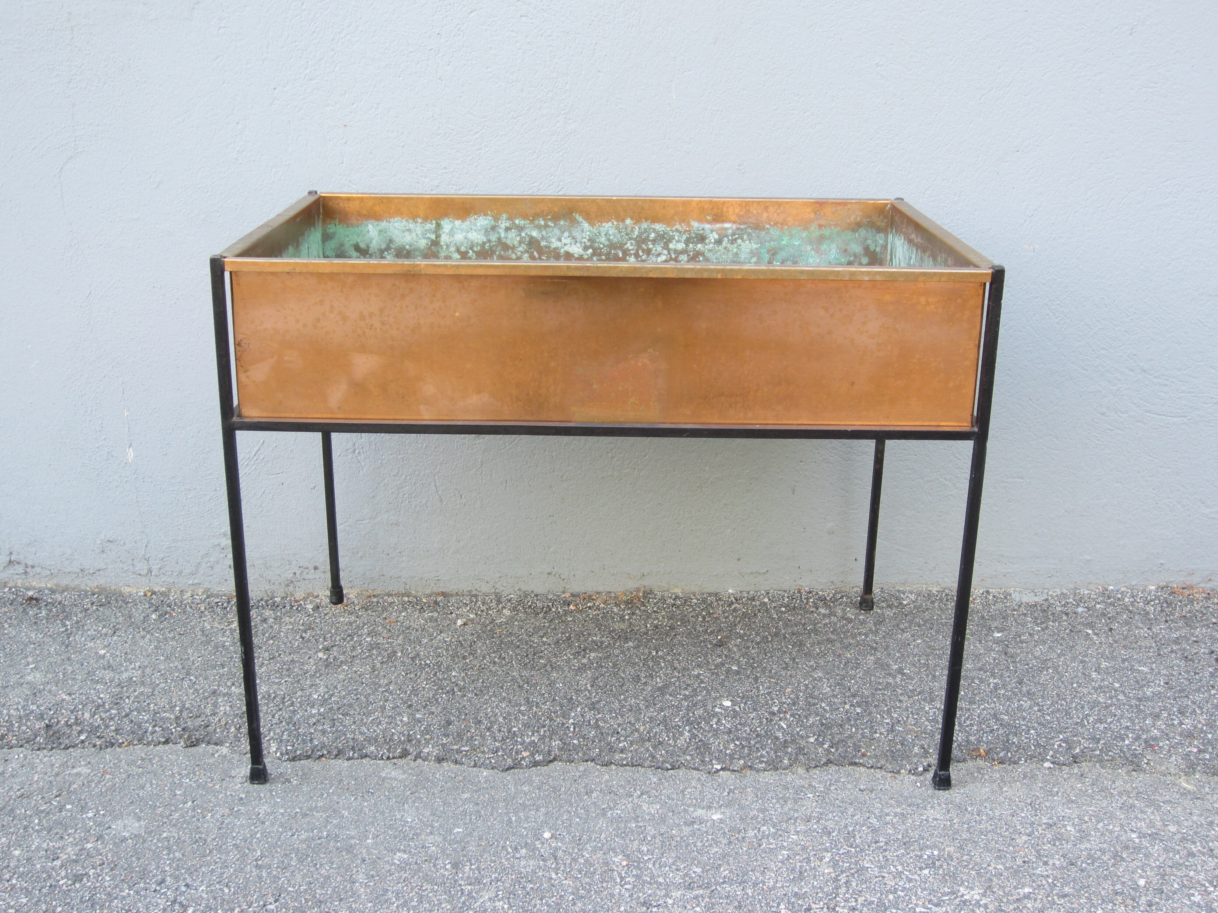 Scandinavian copper planter by Hans-Agne Jakobsson