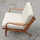 Pair of Mid Century Modern armchairs Adrian Pearsall model 2315-C 1960s
