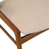 6 chaises Erik Kirkegaard pour Høng Stolefabrik modèle 49, milieu XXème