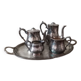 Silverware tea set