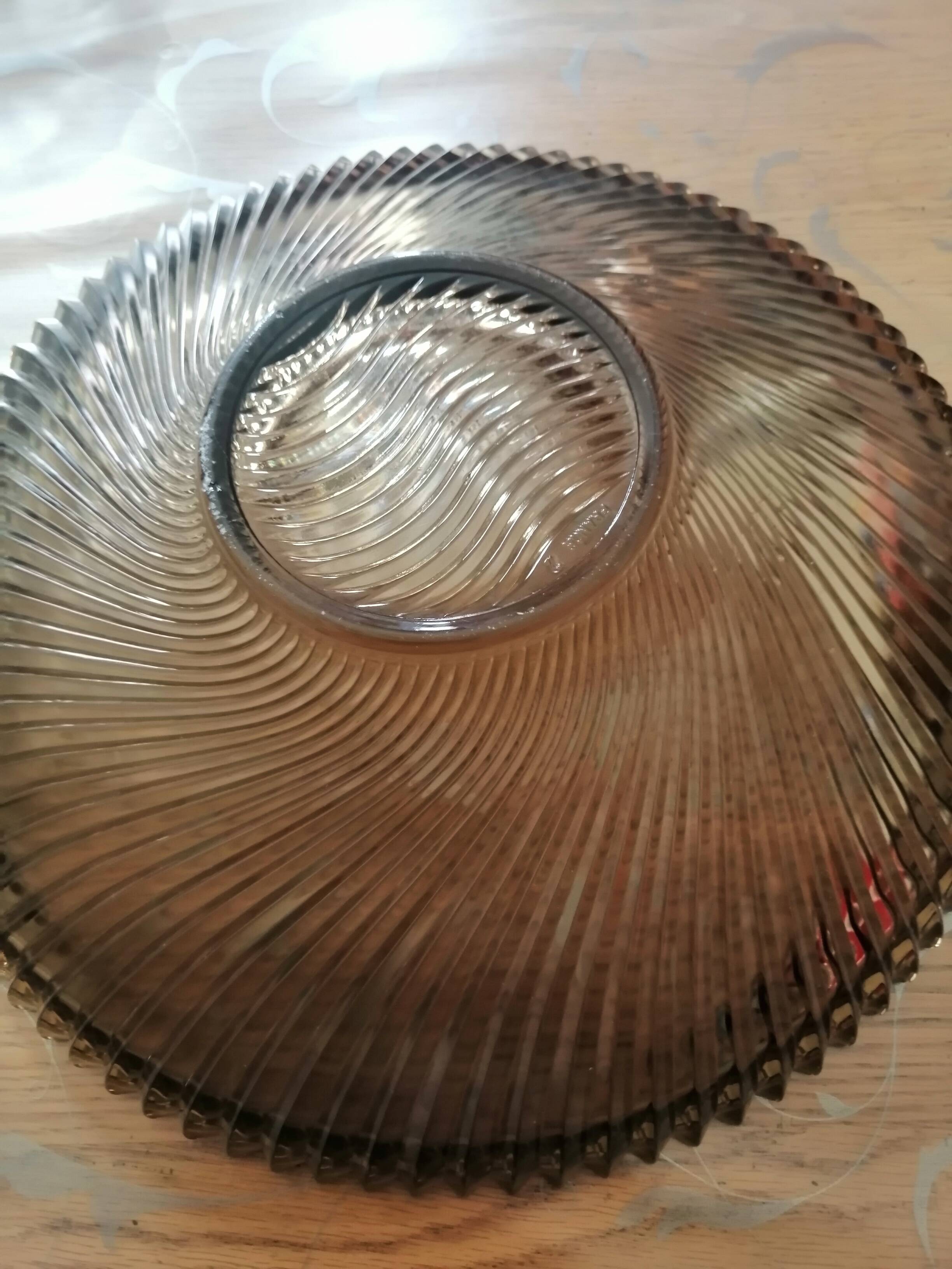 vintage round fruit basket