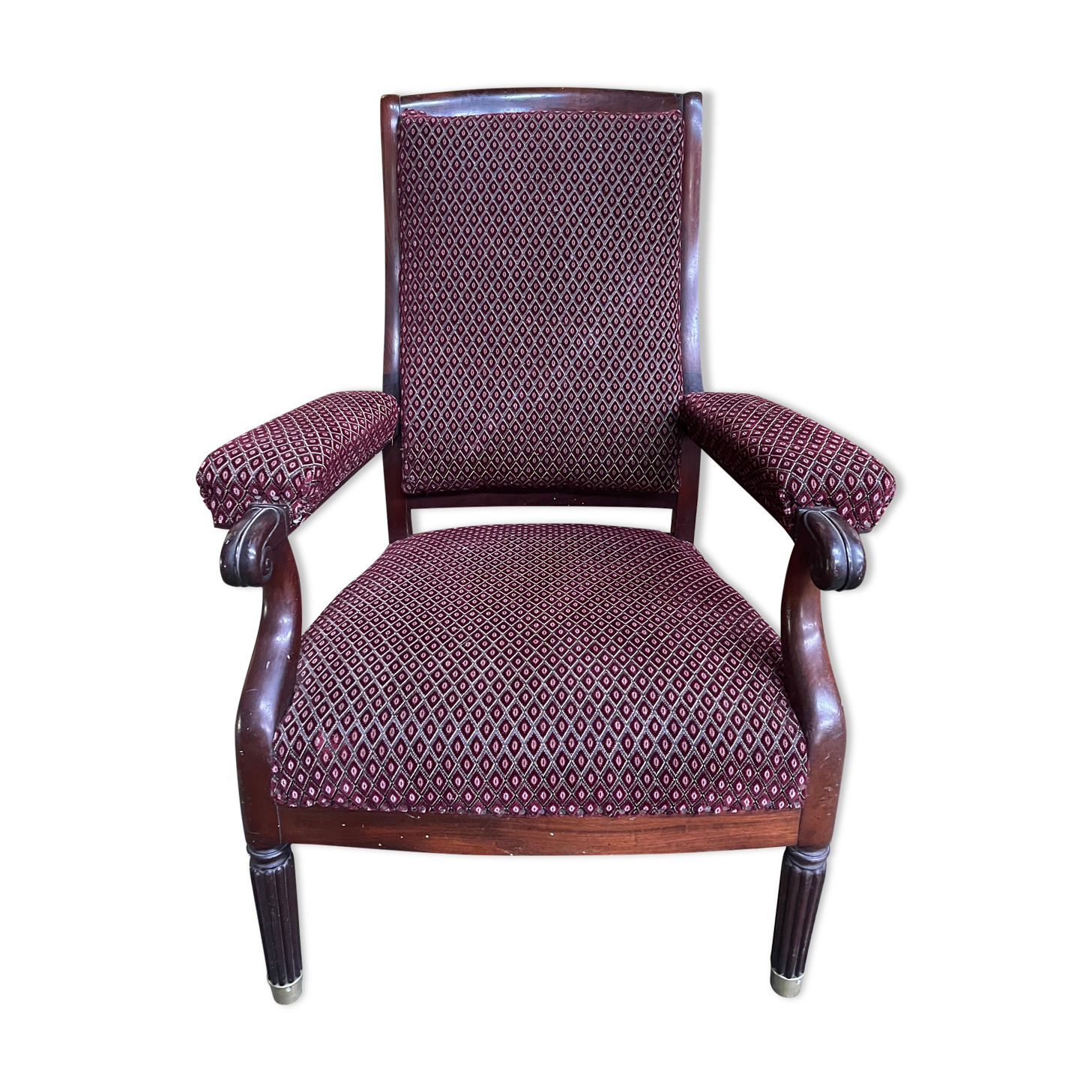 Fauteuil voltaire estampillé J. Ranselme