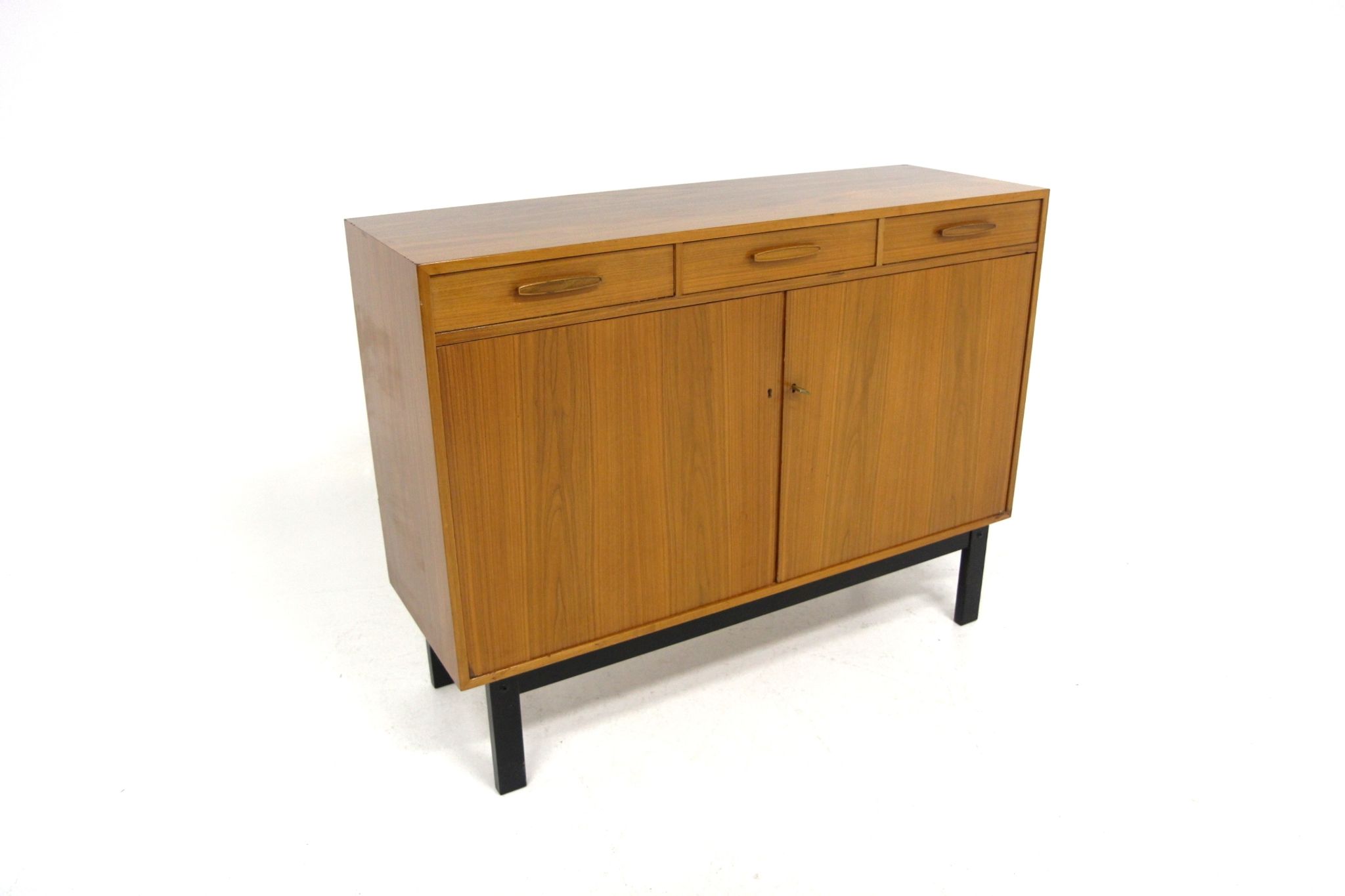 Scandinavian walnut chest of drawers, Sweden, 1960