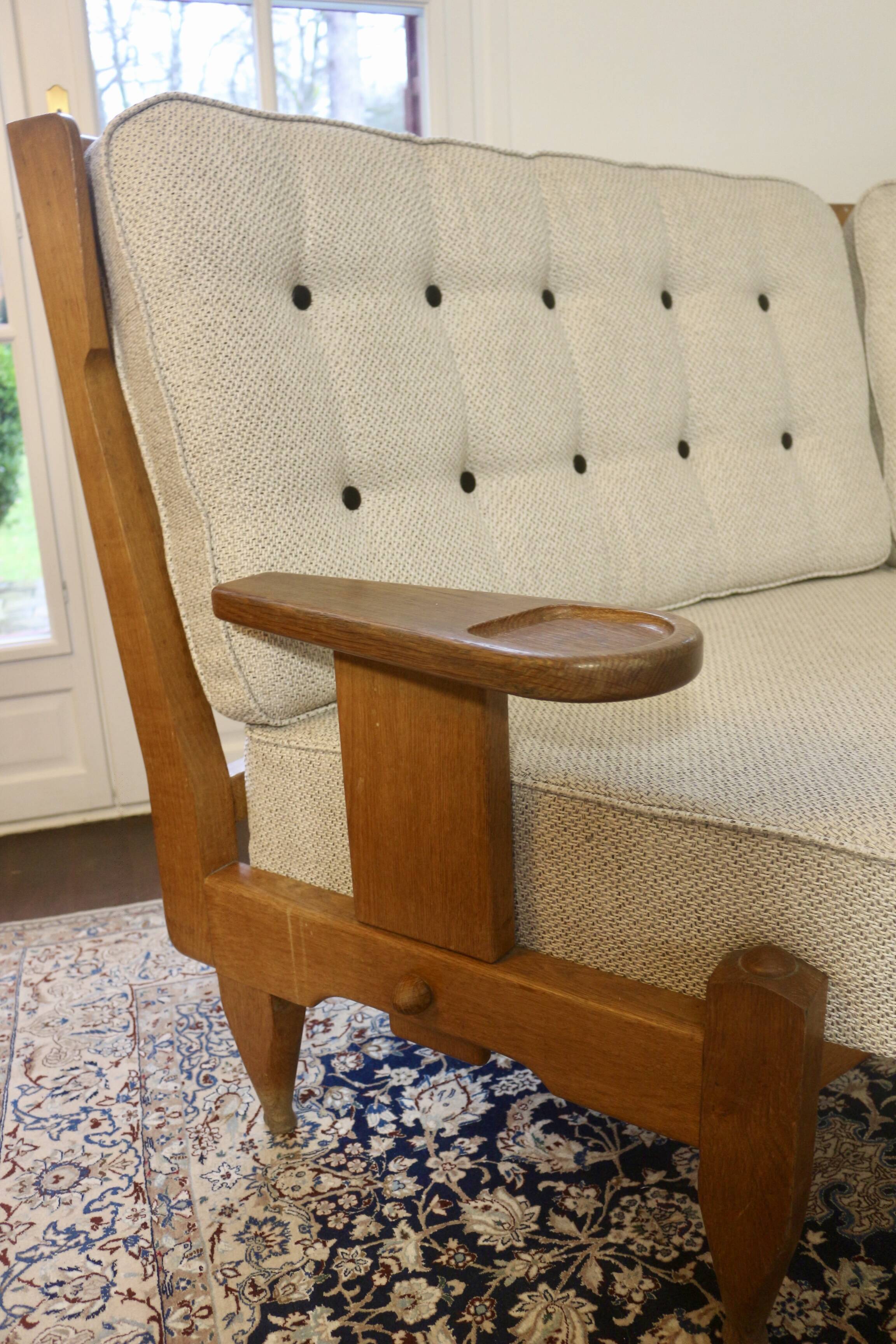 “Véronique” sofa, by Guillerme and Chambron, 1970s Vos Maison edition. Ref Veronica