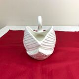Cache pot cygne blanc