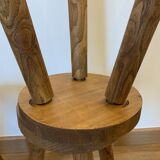 Suite of 3 minimalist tripod stools