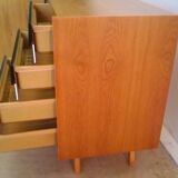 Chest of drawers in oak by Jiri Jiroutek for Interior Praha 1960 s