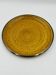 Vintage speckled yellow Palma plate Boch La Louvière