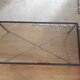 Table basse "bambou" en bronze vieilli