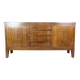 Low Sidebaord In Rosewood With Brass Handles From 1950s