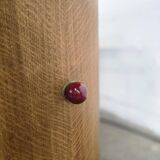 Petit meuble bar art déco vintage incurvé / meuble à thé / vitrine