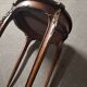 Louis XV style gueridon side table in marquetry