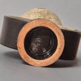 Vintage Czech Ceramic Candle Holder 1960s