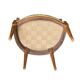Paire de fauteuils Louis XVI en soie