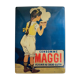 Enamelled plaque advertisement Maggie "consume Maggie cocoa-gluten lunch"