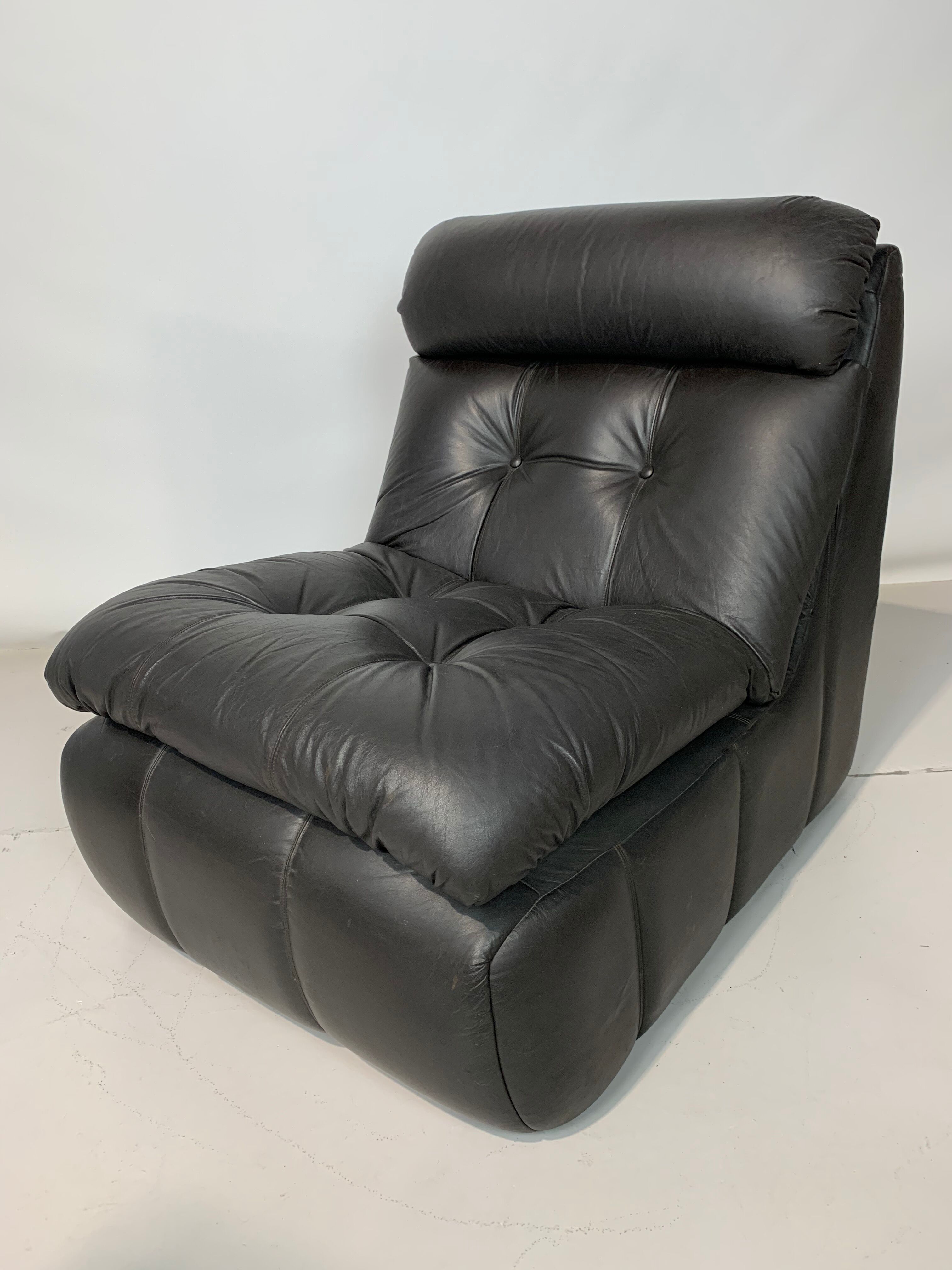 Brown leather heater