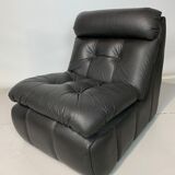 Brown leather heater