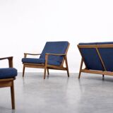 Vintage Mid-Century Australian Modern Teak Sofa & Armchairs by Parker Furniture